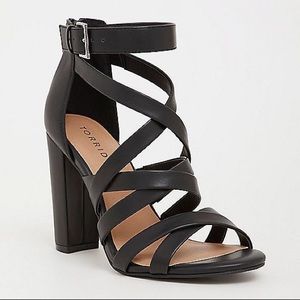 Torrid Strappy Heels 9 wide